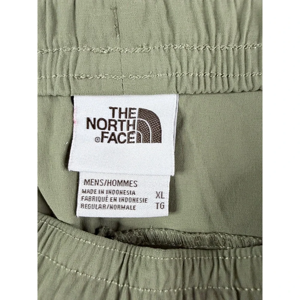 The North Face Performance Pants Men XL Olive Green Hiking Outdoor Active